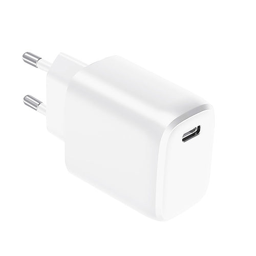 EASY TO GO GREEN 25W USB-C PD MAINS CHARGER WHITE