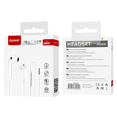 D-Power Ecouteur S6 K6007