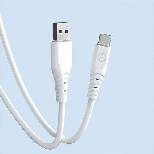 DUDAO USB CABLE - 6A TYPE C USB CABLE 1 M TGL3T - WHITE
