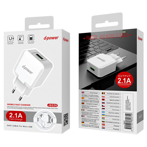 D-Power Power Socket + Micro USB Cable J8526