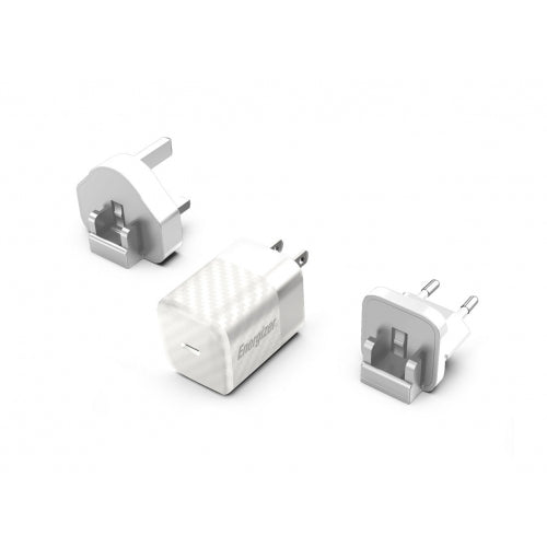 ENERGIZER WALL CHARGER 20W MULTI OUTLET WHITE