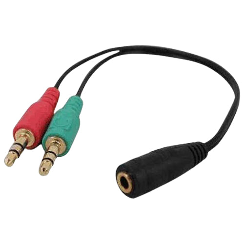 JACK 3.5MM Y - 2 MALE TO 1 FEMALE - 3POLES SMART 2 LINK