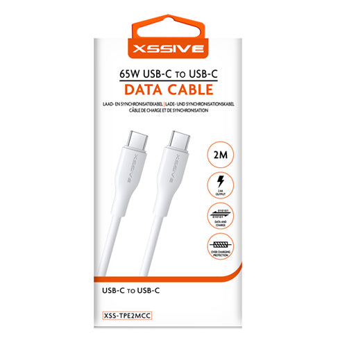 CÂBLE TYPE-C / TYPE-C TPE 2M XSSIVE