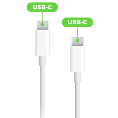 CHARGING &amp; SYNCHRO CABLE - USB-C TO USB-C 3A 1M - WAVE