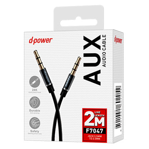 D-Power CABLE Audio 2M F7047