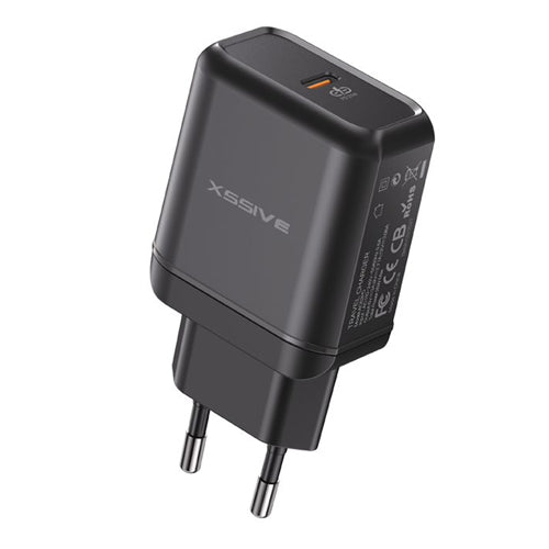 XSSIVE BLACK 25W USB-C CHARGER