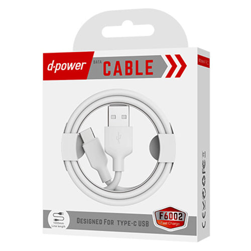 D-Power Type C Cable (1M) F6002