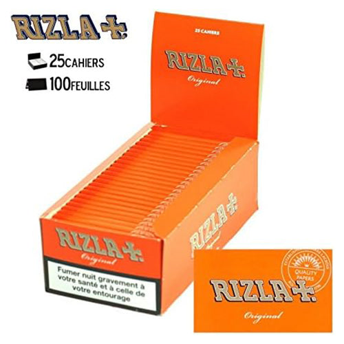 RIZLA+ MICRON 2x25 NOTEBOOKS -
 SHORT - (50 notebooks / 2x25)