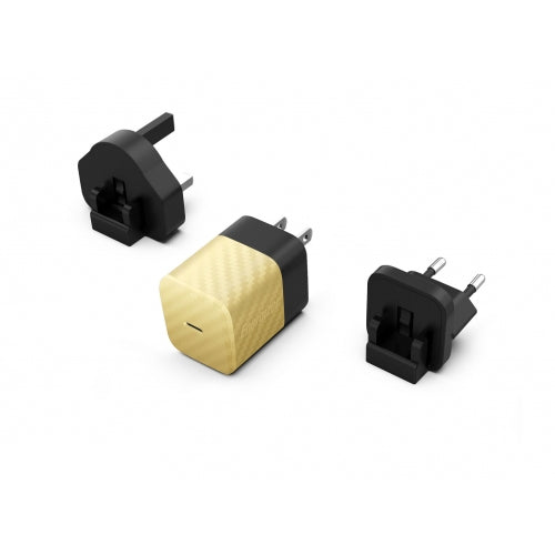 ENERGIZER WALL CHARGER 20W MULTI OUTLET GOLD