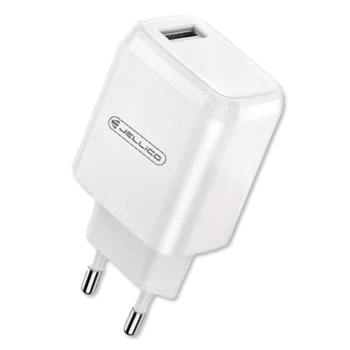 A75 2.1A 1 PORT MAINS CHARGER WITH TYPE C-JELLICO USB CABLE