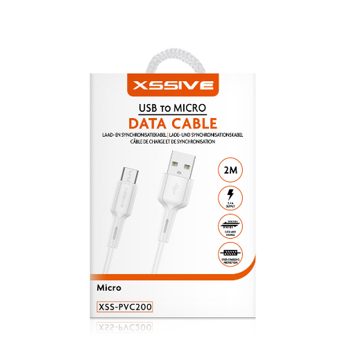 CÂBLE MICRO USB 2M XSSIVE