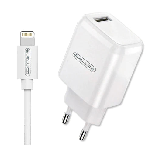 A75 2.1A 1 PORT MAINS CHARGER WITH USB CABLE LIGHTNING-JELLICO
