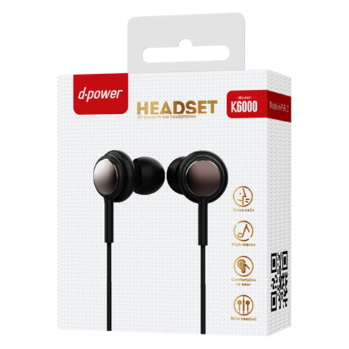 D-Power S8 K6000 Earphone