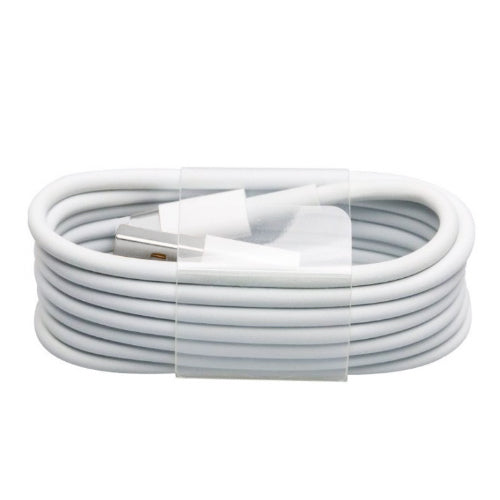 USB A TO TYPE-C DATA CABLE WHITE 1M WITHOUT BLISTER - WAVE