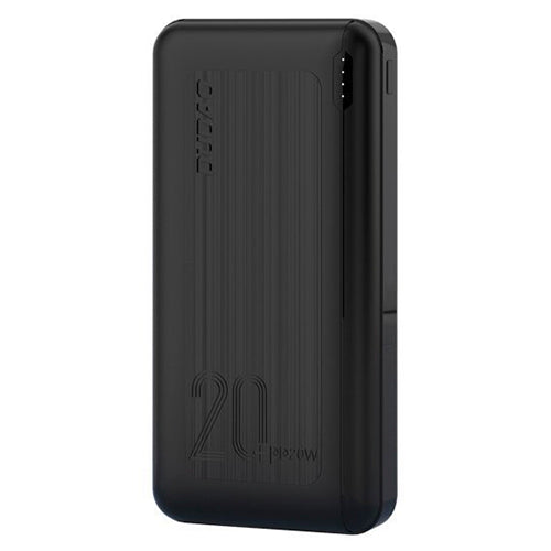 DUDAO POWERBANK 20000 MAH POWER DELIVERY 20 W QUICK CHARGE 3.0 2X USB / USB TYPE C K12PQ - BLACK