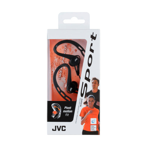 JVC PIVOT MOTION SPORT WIRE HA-ECX20-B BLACK