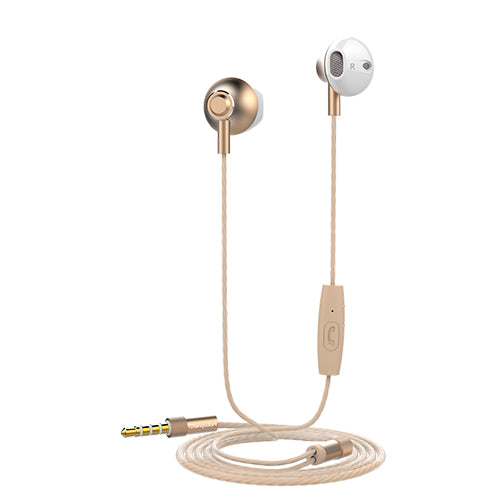 MUVIT M1B PEDESTRIAN KIT STEREO JACK 3.5MM ALUMINUM GOLD