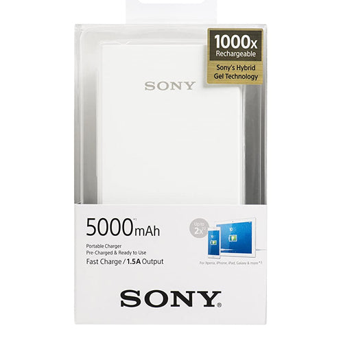 SONY Portable charger 5000mAh SAFECHARG