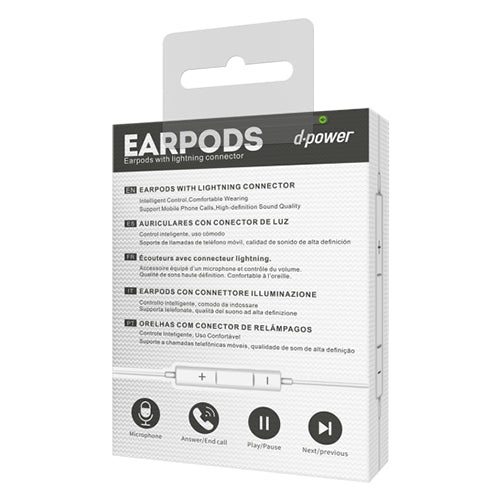 D-Power iPhone 7 Earphone K6090