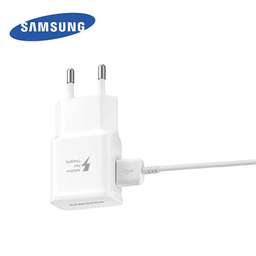 SAMSUNG FAST CHARGE TRAVEL ADAPTER 15W USB-C WHITE CHARGER + CABLE