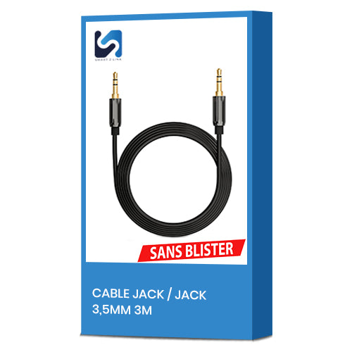 CABLE JACK/JACK 3,5MM - 3M SMART 2 LINK