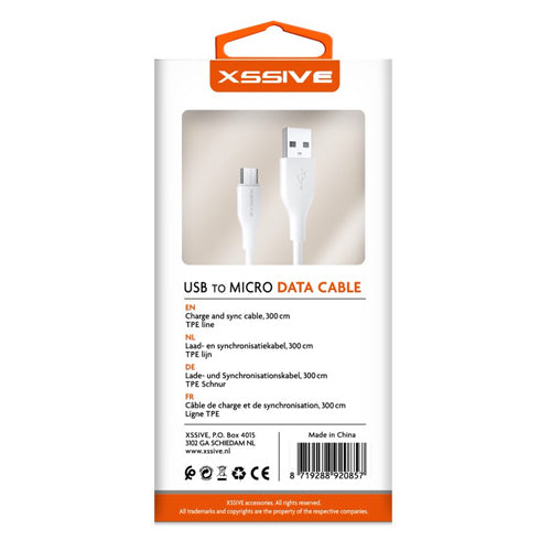 3M XSSIVE TPE MICRO USB CABLE