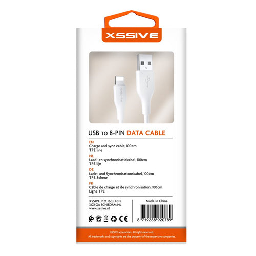 LIGHTNING CABLE TPE 1M XSSIVE