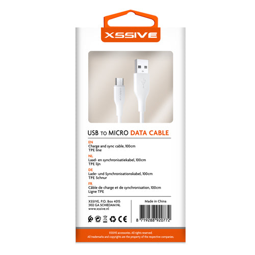 MICRO USB CABLE TPE 1M XSSIVE