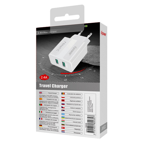 D-Power 2-port UBS power outlet + Type C cable J8522