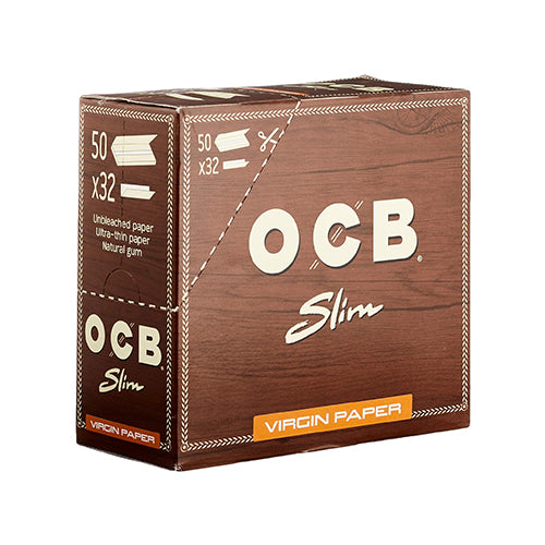 OCB DOUBLE ROLLING PAPER
 PREMIUM 50 NOTEBOOKS