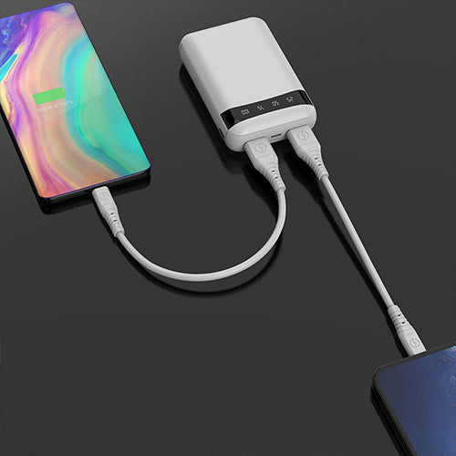 DUDAO PORTABLE USB POWER BANK 10000MAH WHITE K3PRO MINI