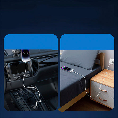 USB CABLE - LIGHTNING 2.4A 2M JOYROOM S-UL012A13 - WHITE