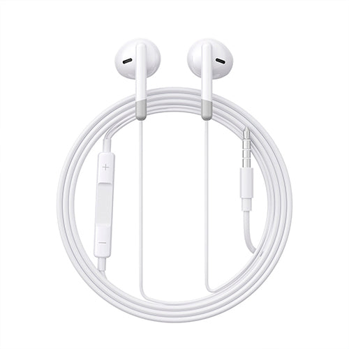 MINI JACK WIRED IN-EAR HEADPHONES WITH REMOTE JOYROOM JR-EW01 - WHITE