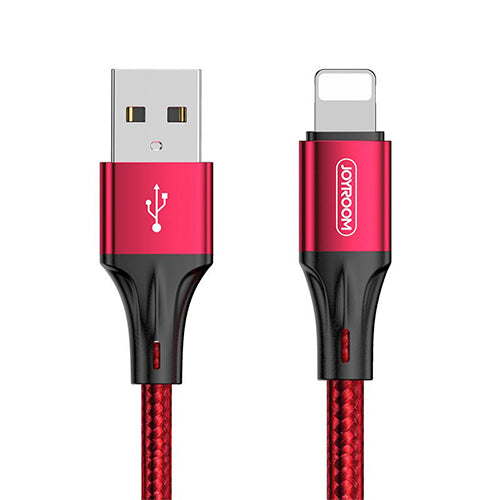 CÂBLE USB JOYROOM - LIGHTNING 3 A 1,5 M ROUGE S-1530N1