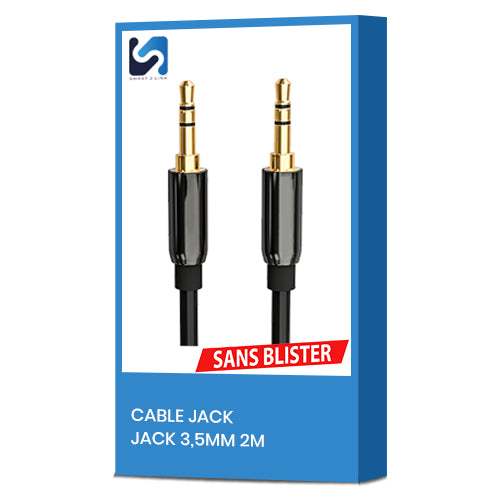CABLE JACK/JACK 3,5MM - 2M SMART 2 LINK