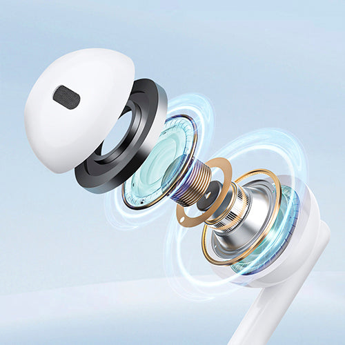 ÉCOUTEURS INTRA-AURICULAIRES FILAIRES MINI JACK AVEC TÉLÉCOMMANDE JOYROOM JR-EW01 - BLANC