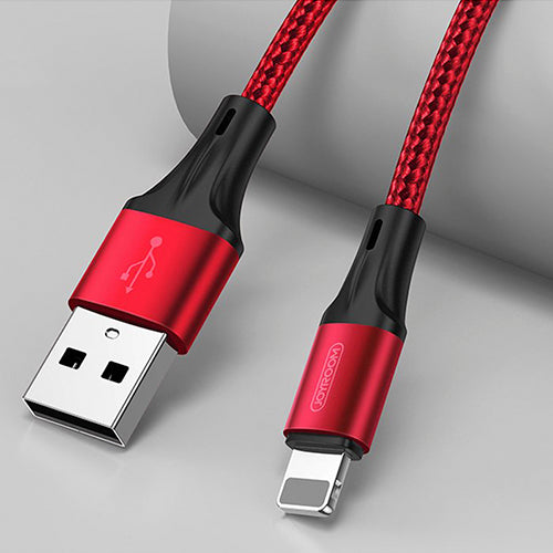 JOYROOM USB CABLE - LIGHTNING 3 A 1.5 M RED S-1530N1