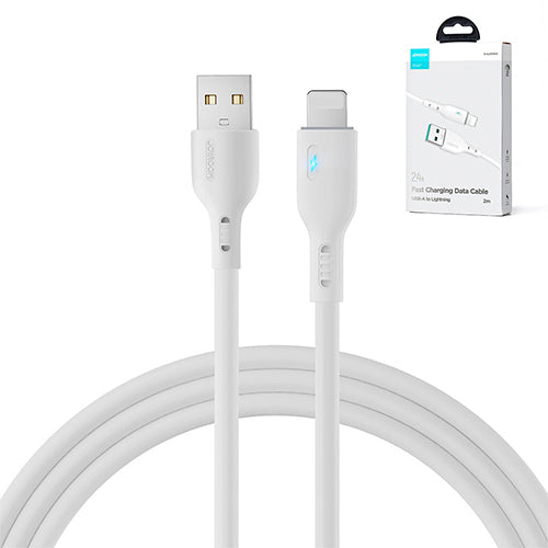 USB CABLE - LIGHTNING 2.4A 2M JOYROOM S-UL012A13 - WHITE