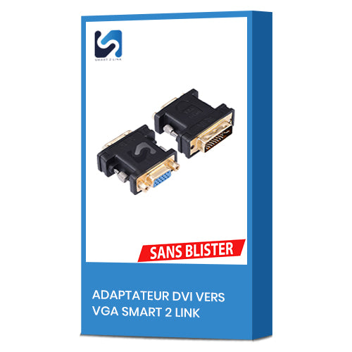 ADAPTATEUR DVI VERS VGA SMART 2 LINK