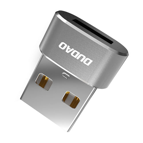 ADAPTATEUR DUDAO DE USB TYPE-C À USB NOIR L16AC NOIR