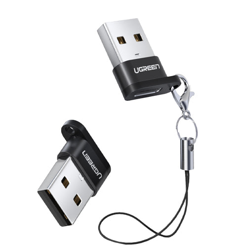 USB C FEMALE - USB MALE ADAPTER UGREEN US280 - BLACK