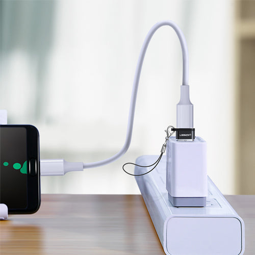 ADAPTATEUR USB C FEMELLE - USB MÂLE UGREEN US280 - NOIR