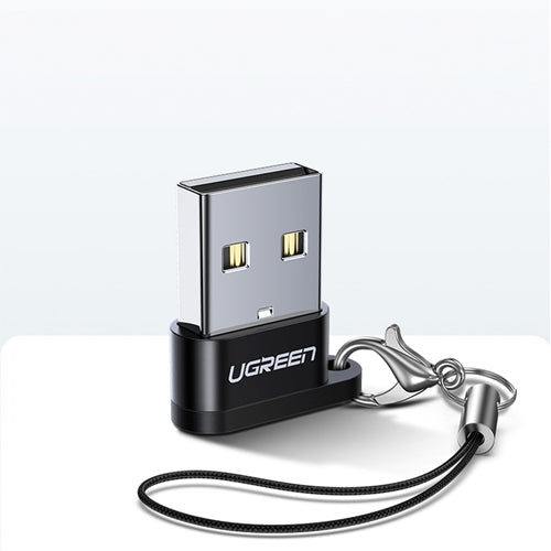 USB C FEMALE - USB MALE ADAPTER UGREEN US280 - BLACK