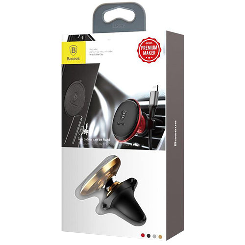 MAGNETIC CAR HOLDER FOR BASEUS OVERSEAS EDITION VENTILATION GRILL - GOLD
