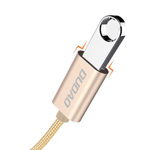 CÂBLE ADAPTATEUR DUDAO OTG USB 2.0 VERS USB TYPE C GRIS L15T