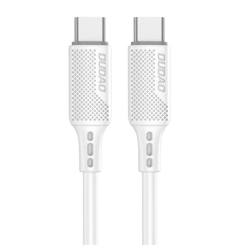 DUDAO USB TYPE C CABLE FOR CHARGING AND DATA TRANSFER 100W PD 1M WHITE L5S_1M