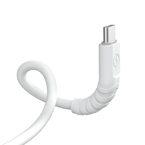 DUDAO CABLE, USB TYPE C CABLE - USB TYPE C 6A 100W PD 1M WHITE TGL3C