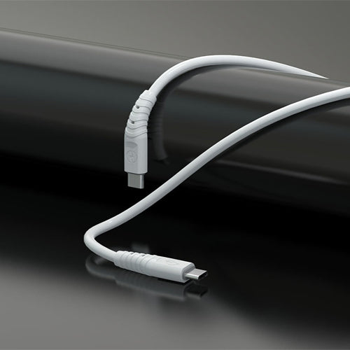 DUDAO CABLE, USB TYPE C CABLE - USB TYPE C 6A 100W PD 1M WHITE TGL3C