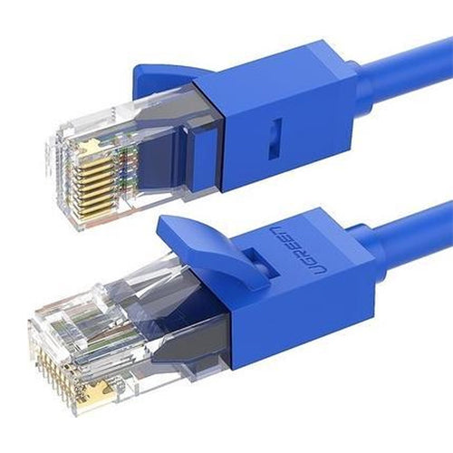 UGREEN CABLE INTERNET ETHERNET NETWORK CABLE PATCHCORD RJ45 CAT 6 UTP 1000MBPS 3M BLUE NW102