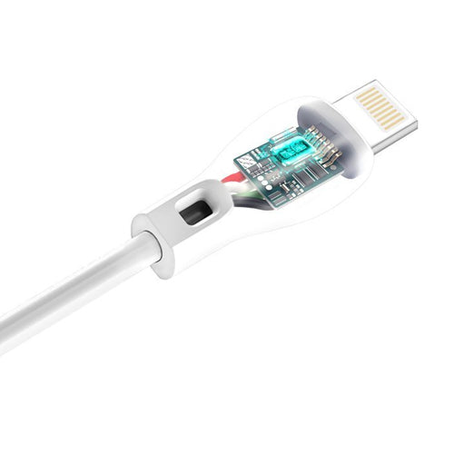 CÂBLE DUDAO CÂBLE USB / LIGHTNING 2.4A 2M BLANC L4L 2M BLANC